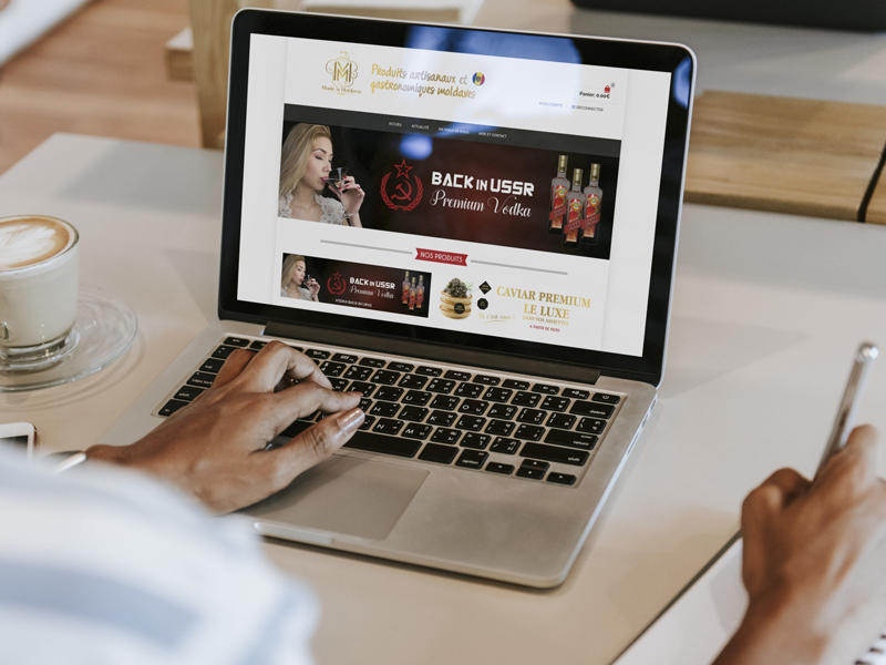 Made in Moldavie · e-commerce